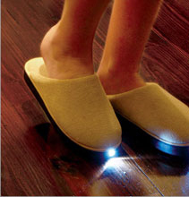 Slippers + Night Light = Never Too Scared To Go To The Bathroom Again